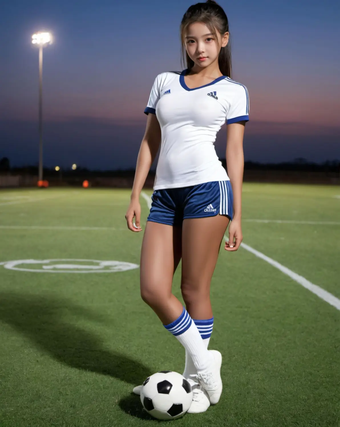 三亿体育体育在线登录-国际足球比赛中，女运动员实力抢眼