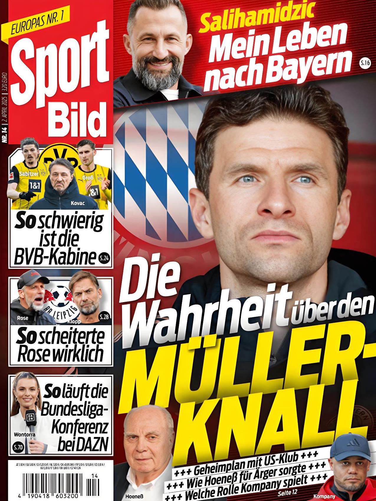 拜仁慕尼黑门将连续多场零封对手：展现扑救神功